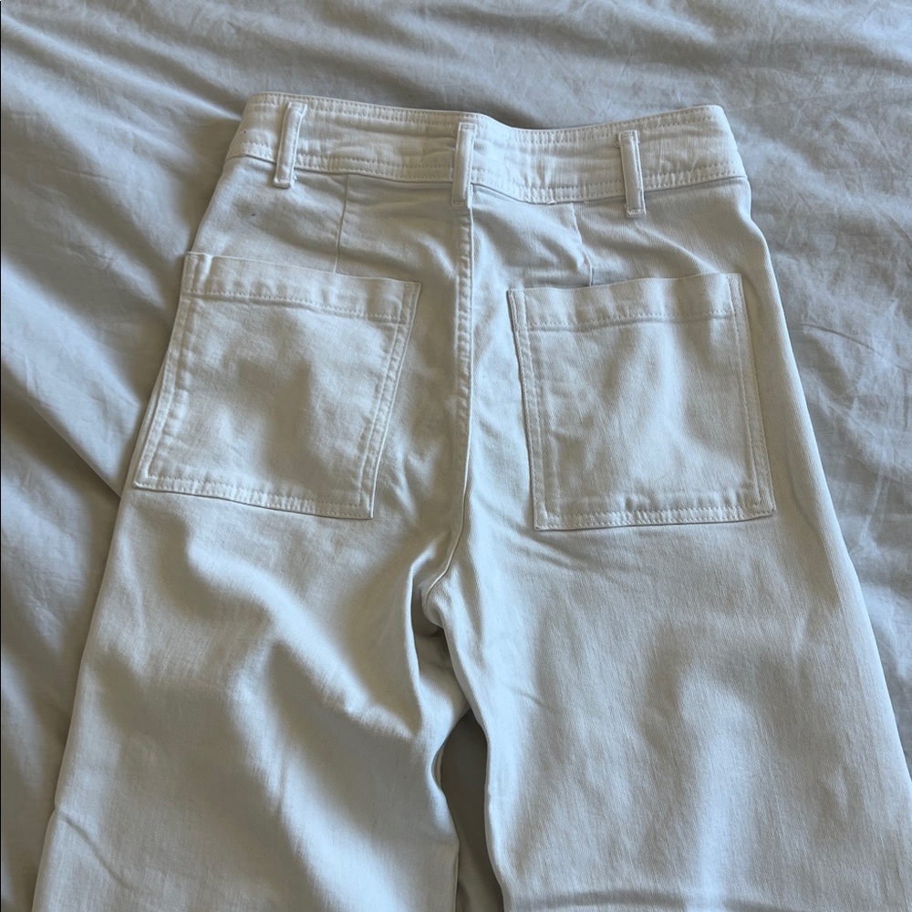 Zara The Marine Wide Leg Jeans - Picture 8 of 9